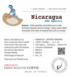Caffè Nicaragua Gran Matagalpa Gourmet